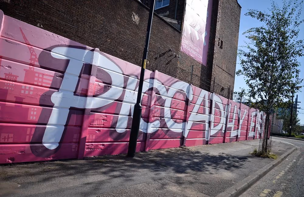 Creating Piccadilly East.