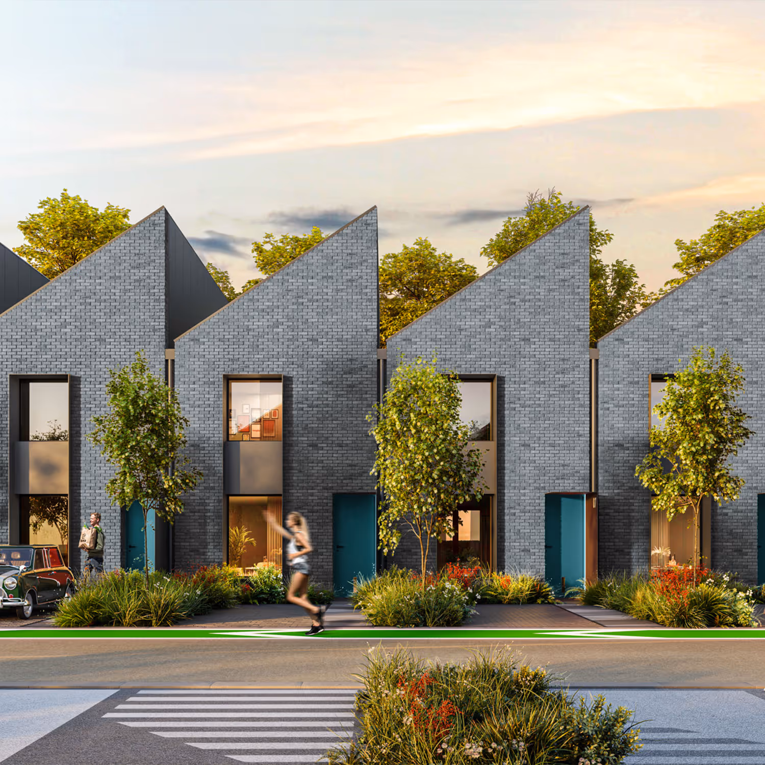 Efficient use of land.