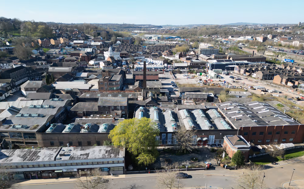 Overview of the Spode Works site