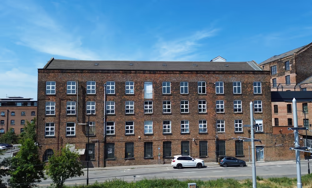The outside of Neptune Mill