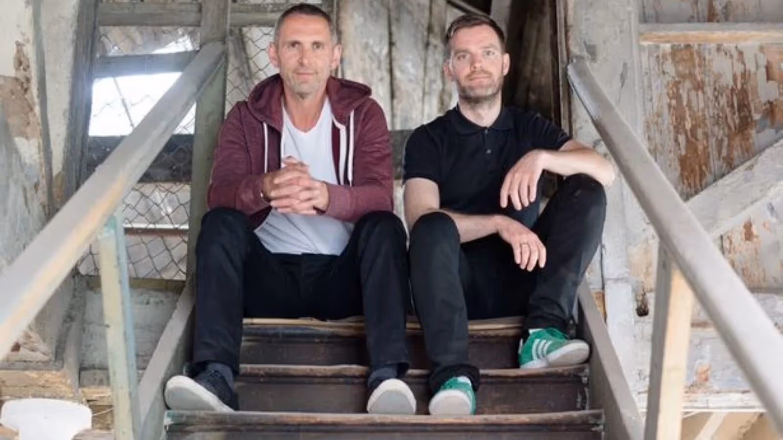 Adam Higgins and Tim Heatley