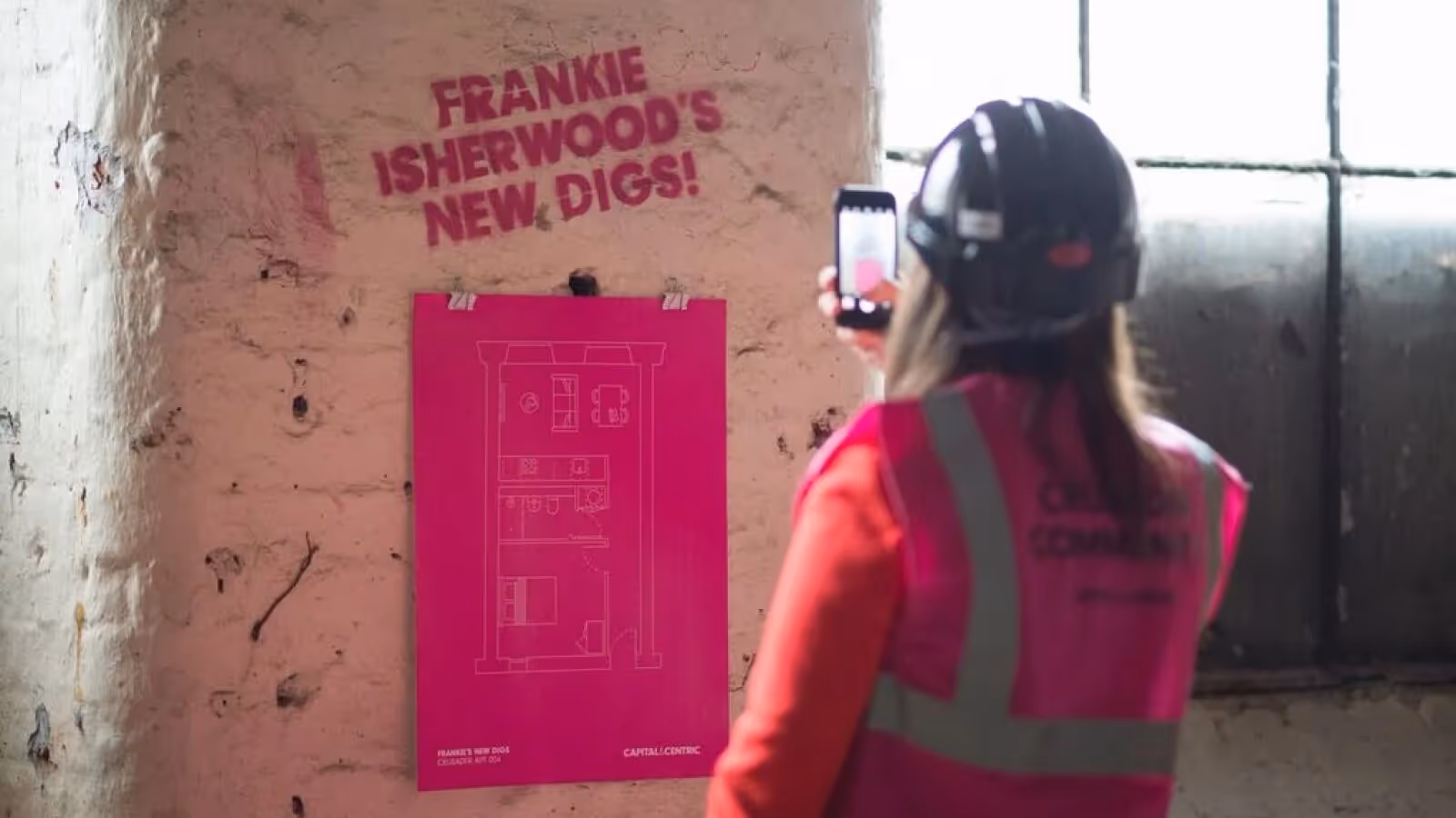 Personalised name and apartment layouts for future residents