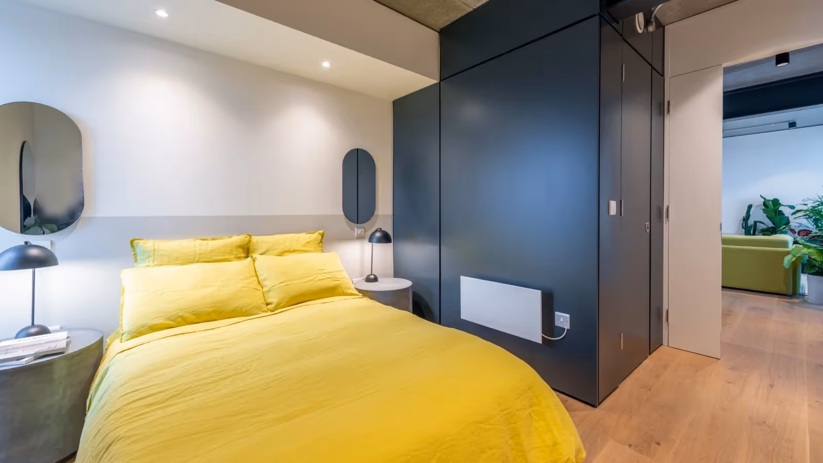 Phoenix apartment bedroom