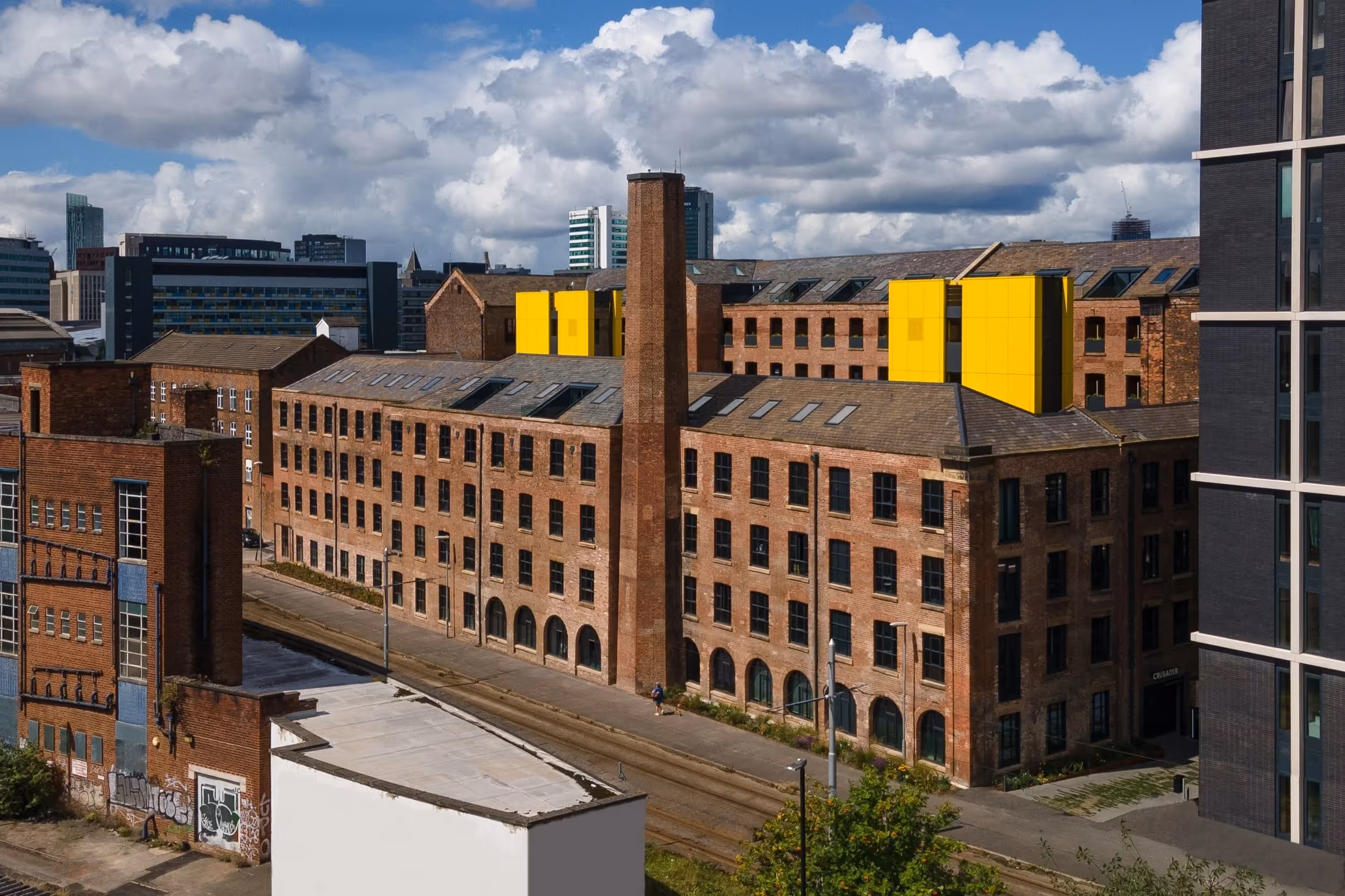 Crusader Mill building exterior