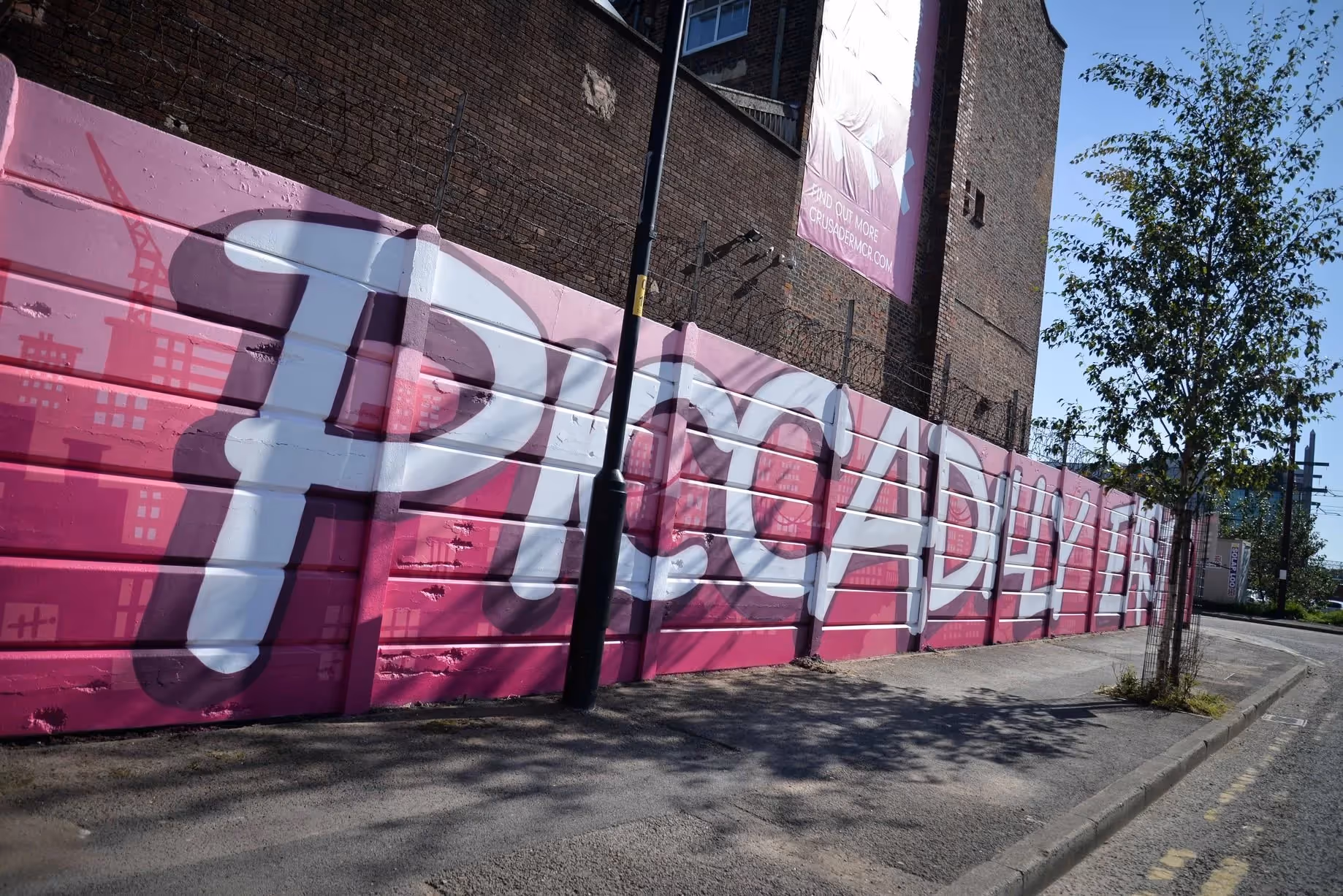 Piccadilly East sign