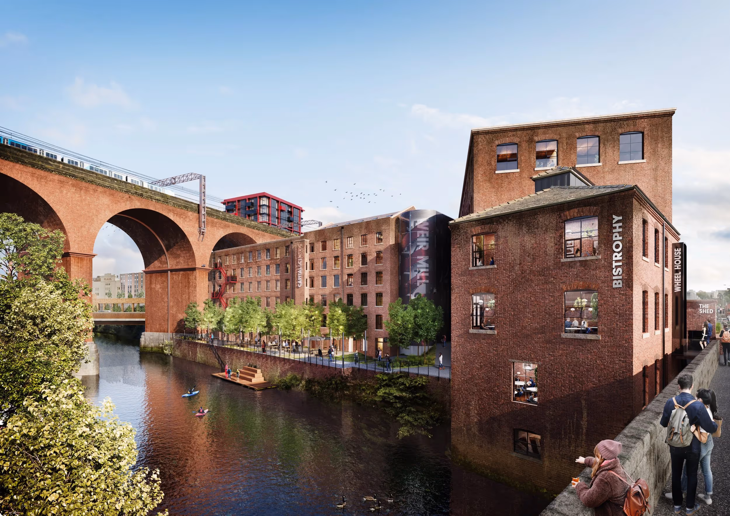 Weir Mill site cgi