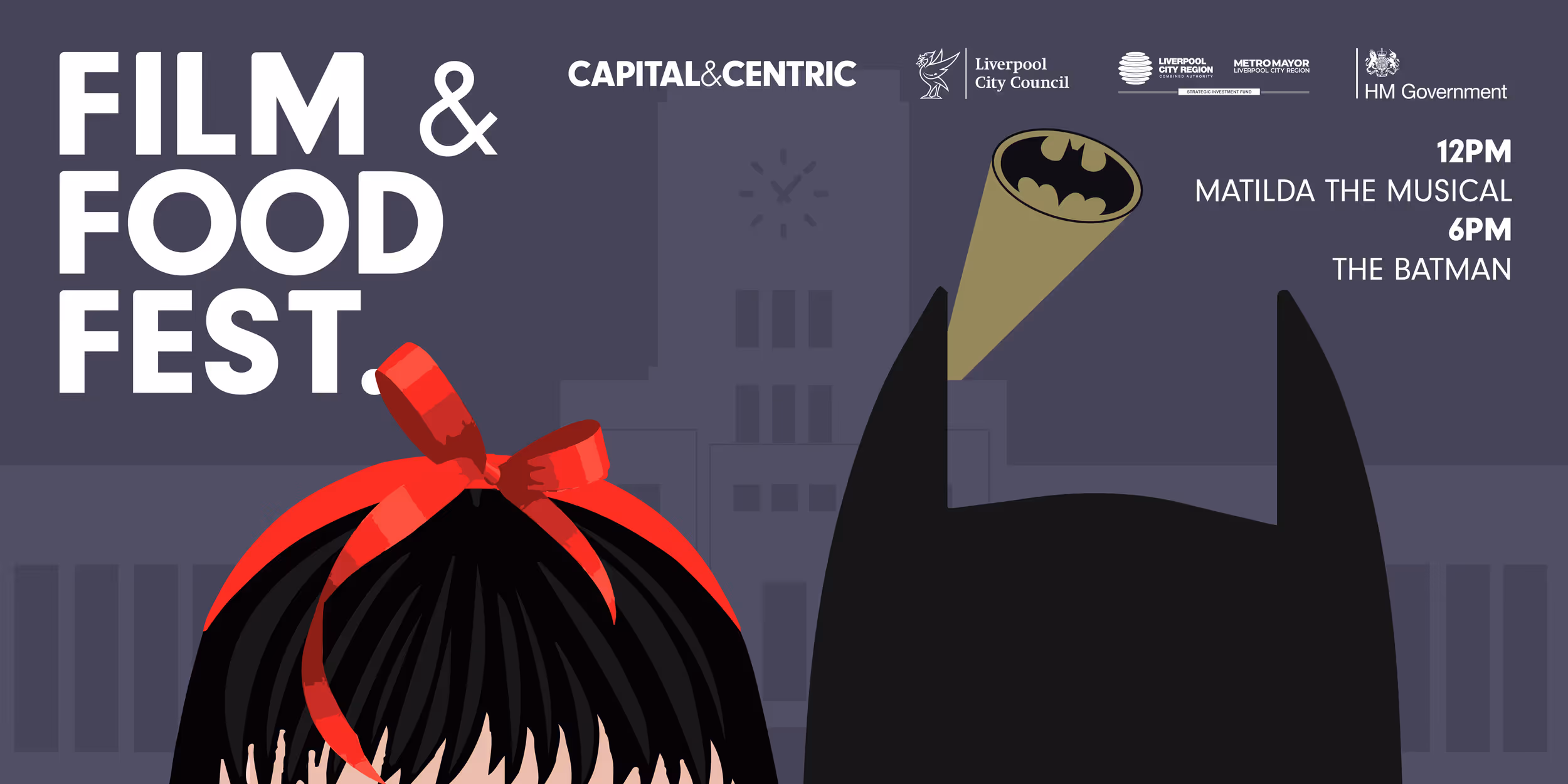 Littlewoods Film & Food Fest invite