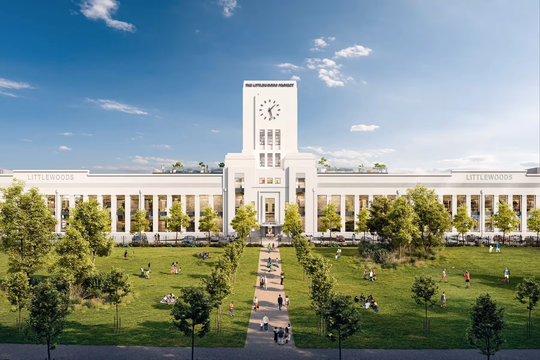 Littlewoods exterior cgi