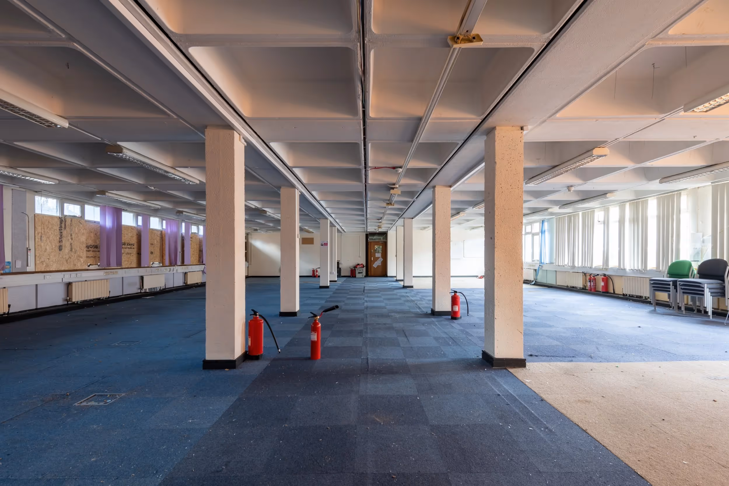 The interior of Civic before redevelopment