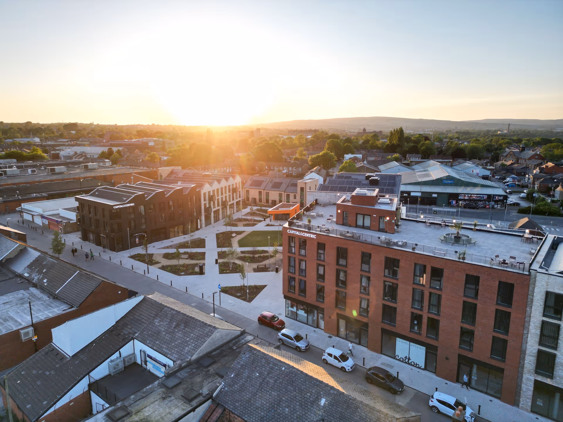 Inside an apartment in Farnworth Green by Capital&Centric