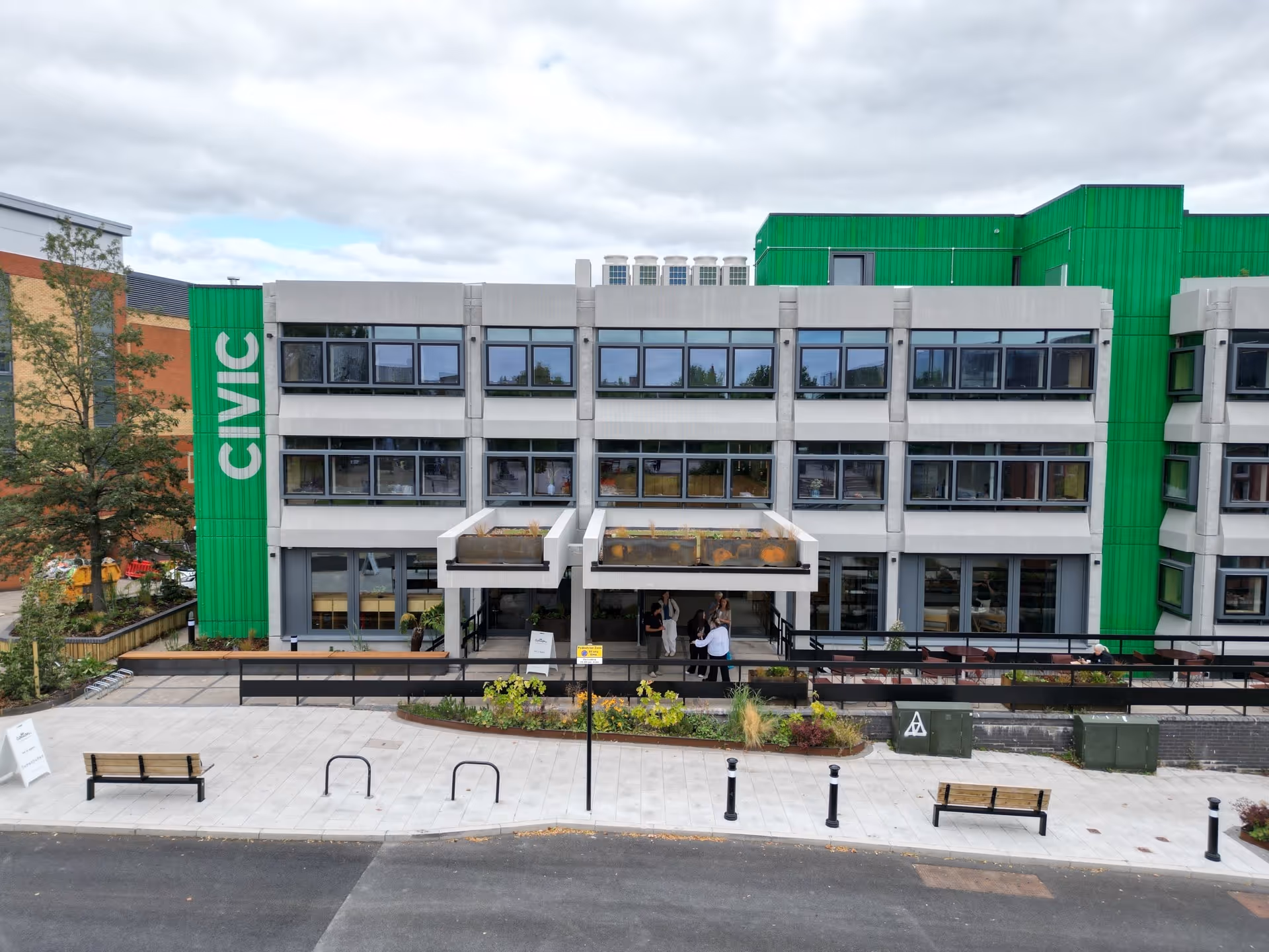 The outside of Civic in Wigan