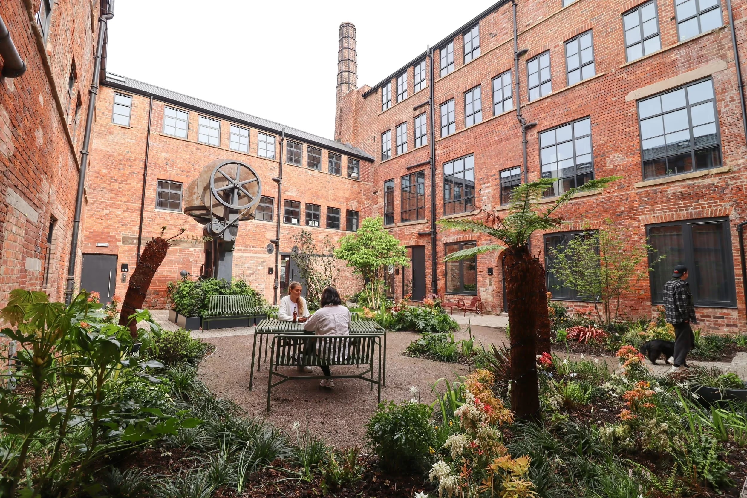 Eyewitness Works courtyard by Capital&Centric