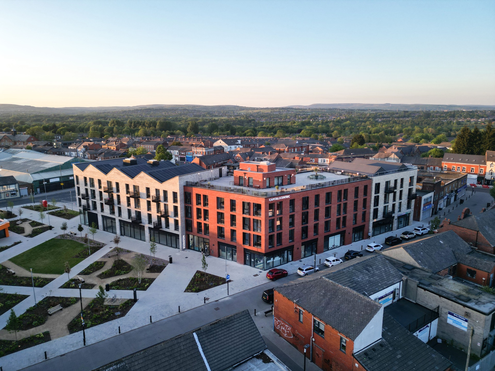Inside an apartment in Farnworth Green by Capital&Centric
