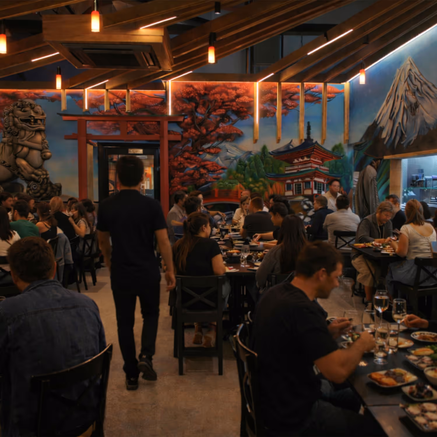 Panko & Sushi interior