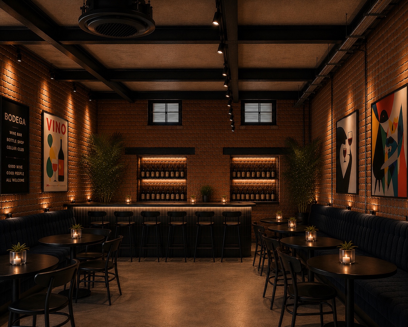 A CGI which shows how Bodega in Weir Mill might look, once development is finished. 
