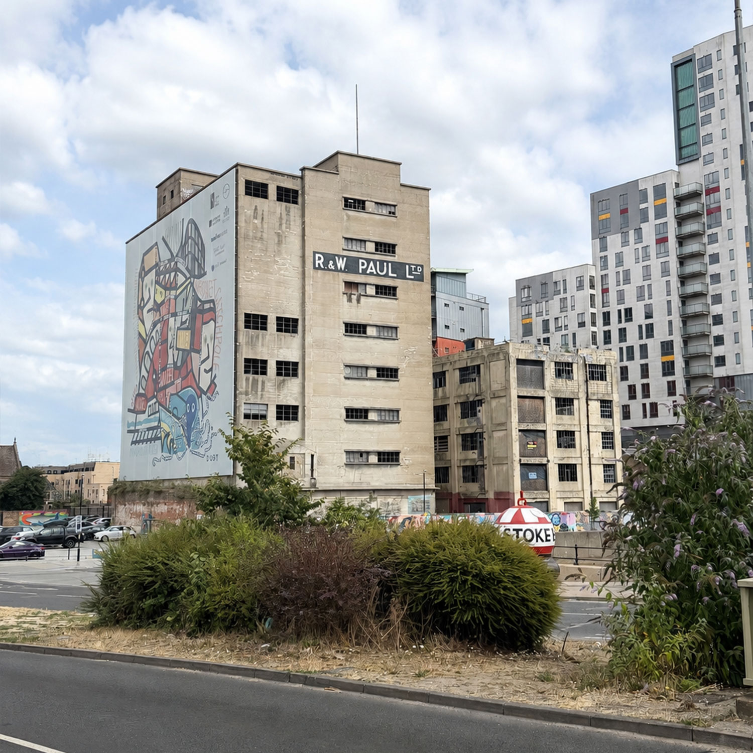 Pauls Silo Ipswich Capital&Centric